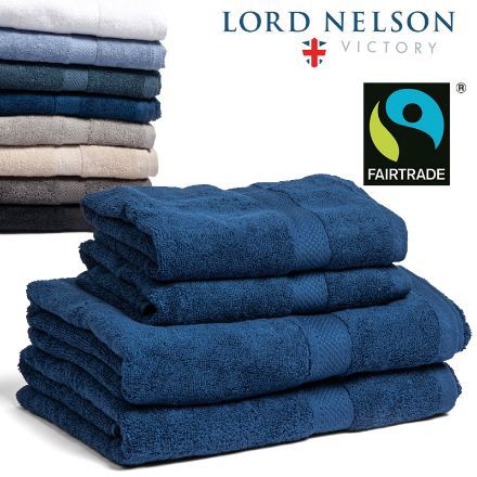 lord nelson fairtrade handdoek 70x130cm set van 3