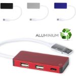 usb hub kalat recycled aluminium