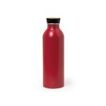 drinkfles gerecycleerd aluminiumm claud 550 ml - rood