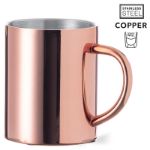 rvs mok met koper coating belon 280 ml