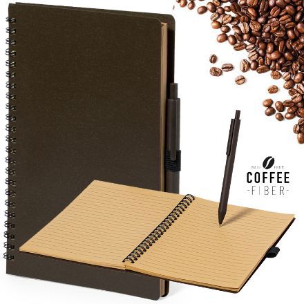 notitieboek van koffieafval alanna