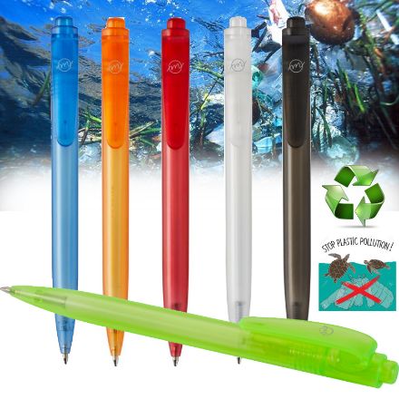 thalaasa balpen van plastic uit de oceaan