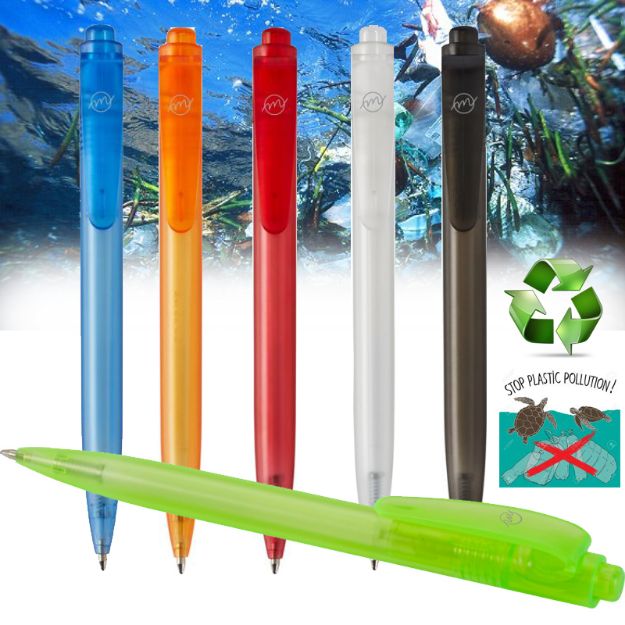 thalaasa balpen van plastic uit de oceaan