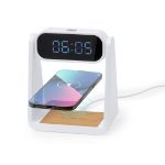 multifunctioneel klok darret en draadloze oplader