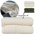 sagaform maja fleece kleed 130 x 170 cm