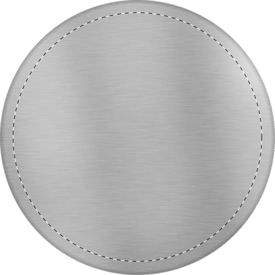 Metalen plaat (Ø 28 mm)