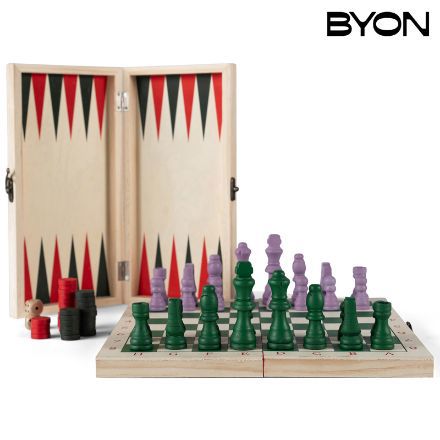byon schaak/backgammon spel beth