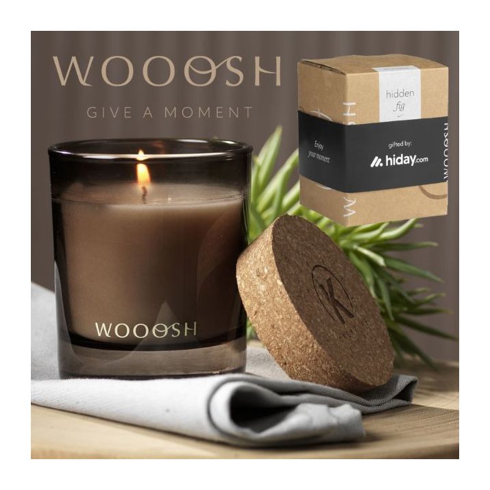wooosh scented candle hidden fig geurkaars