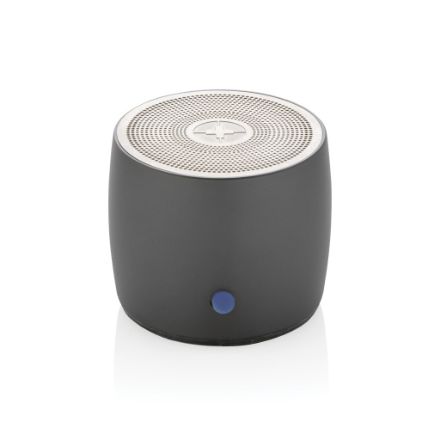 swiss peak rcs gerecycled aluminium 3w speaker