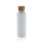 wood rcs recycled rvs thermosfles 500 ml - wit