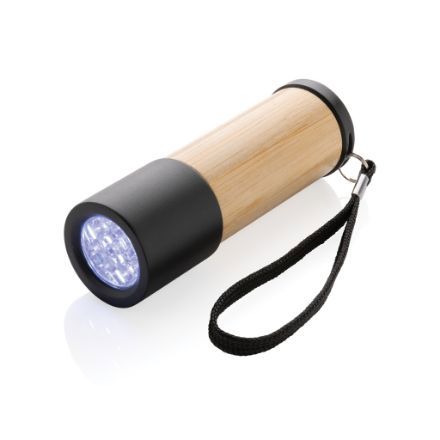 bamboe- en rcs-gerecyclede plastic zaklamp