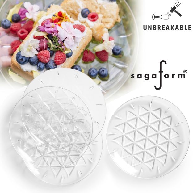 sagaform picknickbordjes 4 stuks