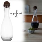 sagaform nature karaf met kurkstopper 1500 ml
