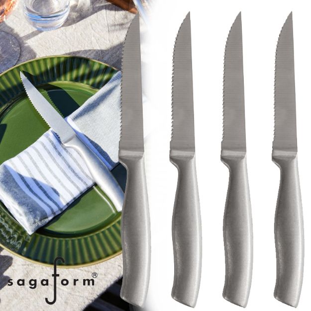 sagaform fredde bbq messen set van 4