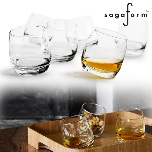 sagaform tuimelglazen set van 6 stuks 300 ml