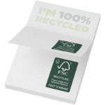 gerecyclede sticky notes 50 x 75 mm 100 bl custom