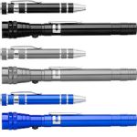 aluminium 2-in-1 zaklamp olivia