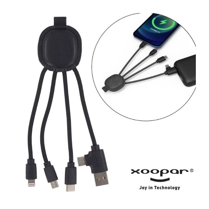 xoopar smart charging cable met nfc