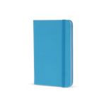 a6-notitieboek van pu met fsc-pagina's - licht blauw