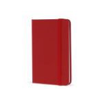 a6-notitieboek van pu met fsc-pagina's - rood
