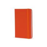a6-notitieboek van pu met fsc-pagina's - oranje