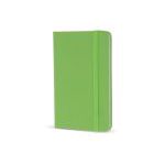 a6-notitieboek van pu met fsc-pagina's - groen