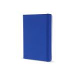 a5-notitieboek van pu met fsc-pagina's - koningsblauw