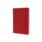 a5-notitieboek van pu met fsc-pagina's - rood