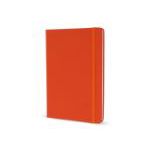 a5-notitieboek van pu met fsc-pagina's - oranje