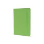 a5-notitieboek van pu met fsc-pagina's - groen