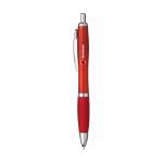 athos solid grs recycled abs pennen - rood