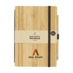 bamboe plus fsc notitieboekje a5 met inktloze pen
