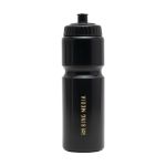 bio bidon van suikerriet 750 ml - zwart