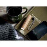 oplaadbare zaklamp beukenhout