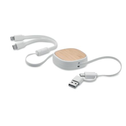 intrekbare usb-laadkabel