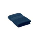 handdoek organisch katoen 50x30cm - blauw