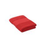 handdoek organisch katoen 50x30cm - rood