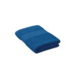 handdoek organisch katoen 50x30cm - koningsblauw