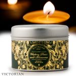 victorian sense tinbox pear en blossoms geurkaars