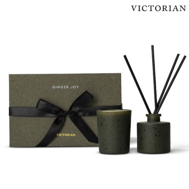 victorian ginger joy kaars/geurstokjes