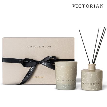 victorian luscious bloom kaars/geurstokjes