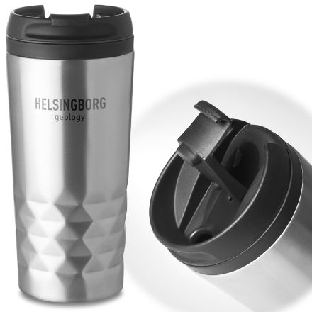 dubbelwandige roestvrijstalen reisbeker 280 ml