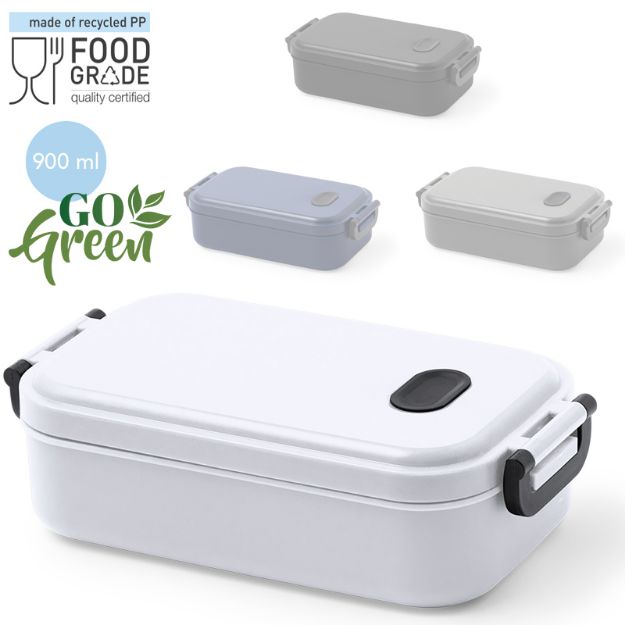lunch box recycled pp alexia 900 ml