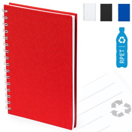 notitieblokje a5 met rpet kaft kimberly 100 bladen