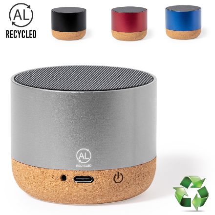 luidspreker van recycled aluminium moore