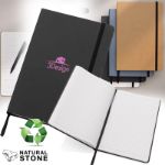 craft a5 recycled kraft en steenpapier notitieboek