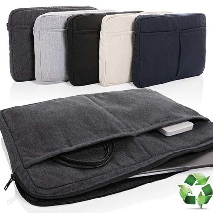 laluka recycled katoenen 15,6 inch laptophoes