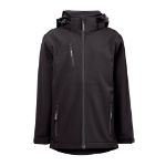 thc zagreb softshell kinderjas 4-6-8-10-12 - zwart