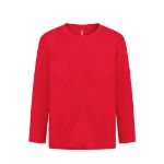 t-shirt met lange mouwen voor kids 2-4-6-8-10-12 - rood