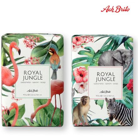 royal jungle. zeep verrijkt met groene klei